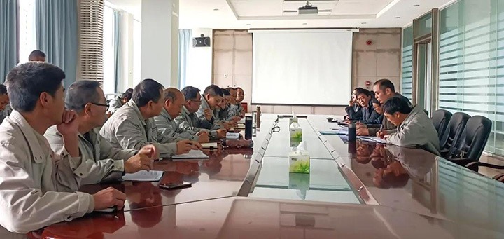 云煤（凯时娱乐人生就是博）集团清静检查组到先锋化工公司开展春节前清静生产检查