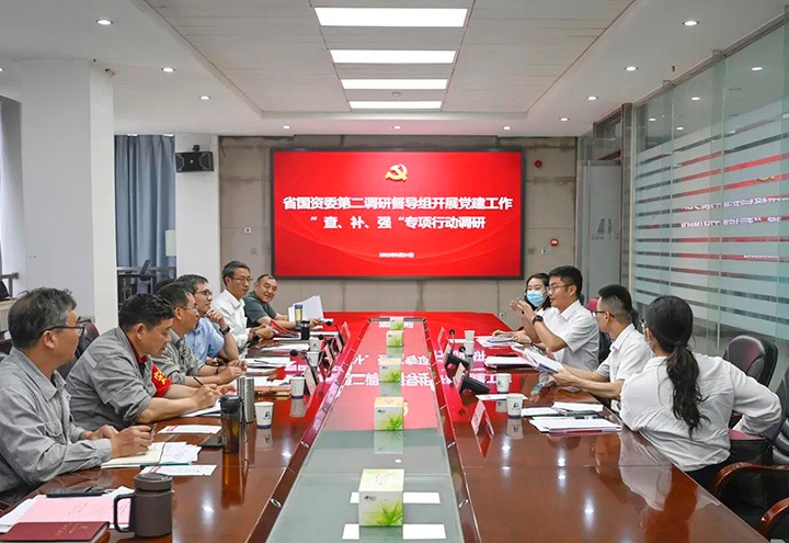 省国资委第二调研督导组到云煤（凯时娱乐人生就是博）集团开展党建事情“查、补、强”专项行动调研